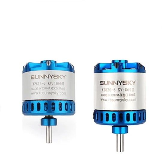 SUNNYSKY X2814-III X2820-III I 445KV 570KV 860KV 900KV 1200KV Moteur Brushless pour RC Quadcopter Avions Aile Fixe Avion